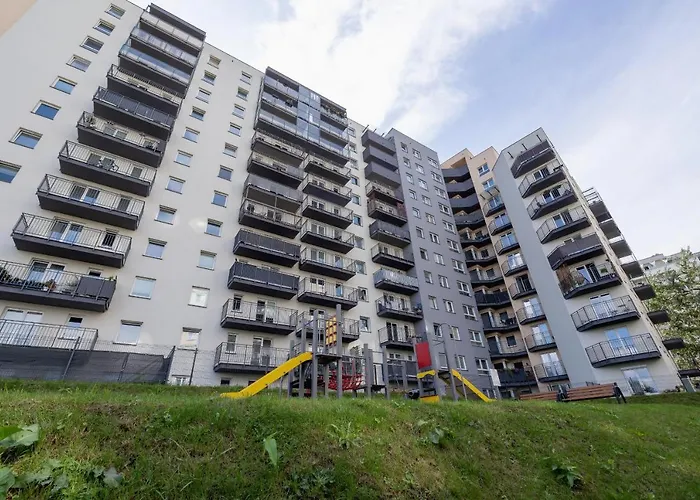 Elegant Studio Szpakowa 10 With 2 Parking Spaces & Terrace By Noclegi Renters